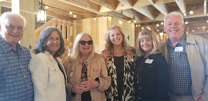 6 attendees at celebration of life Geoffrey C Morell