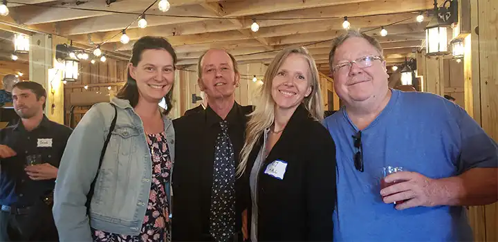 4 attendees at celebration of life Geoffrey C Morell